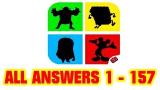 Shadow Quiz Game - Cartoons All Level Answers 1 - 157 ( Goxal Studio ) screenshot 5