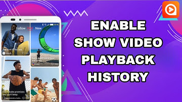 How To Enable And Turn On Show Video Playback History On Visha Player App