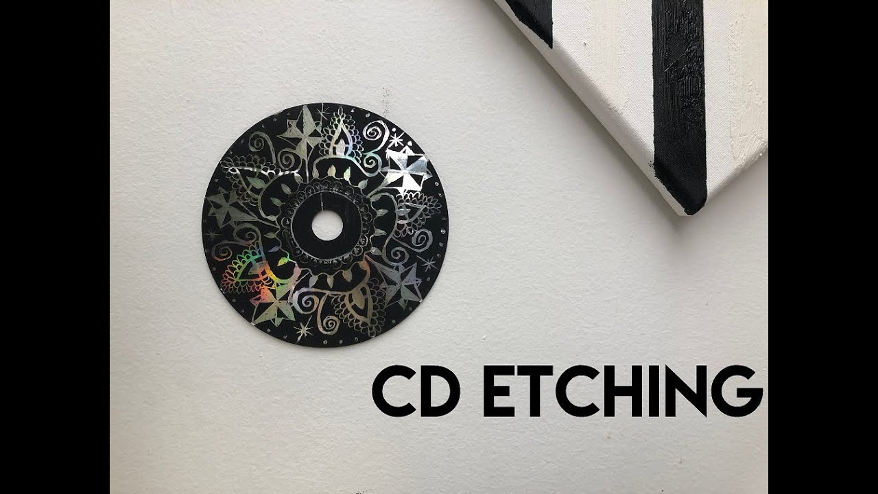 T(w)een Crafting: CD Etching - YouTube