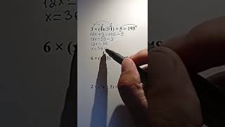 How to Solve Equations Step by Step | Easy Math Methods #maths #mathstricks #mathematics #math 