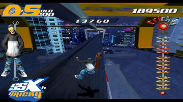 SSX Tricky [5]: Frozen City - Merqury City Showoff