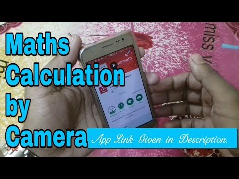 Maths Calculation by Camera ||  Calculate by Scanning.