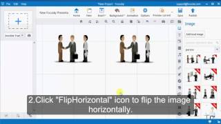Focusky Tutorial: Flip The Image Horizontally and Vertically by Yourself