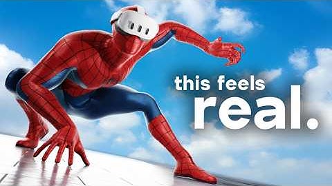 I Became a Professional SpiderMan in VR.