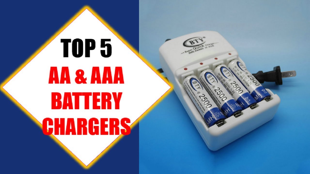 Top 5 Best AA & AAA Battery Chargers 2018 Best AA & AAA Battery