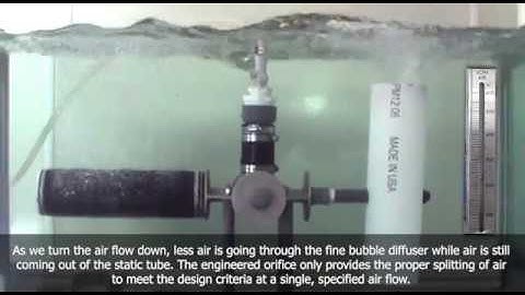 Fine-Bubble Coarse-Bubble Diffuser Comparison