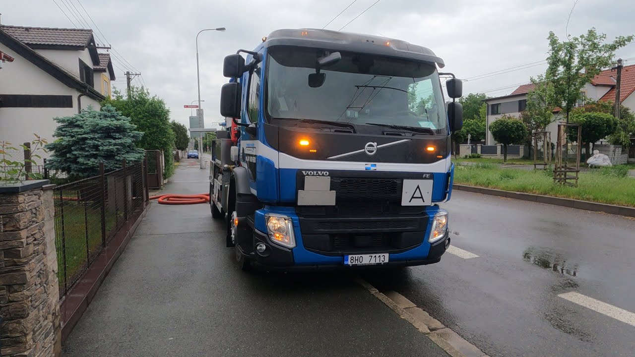 Cisterna pro svoz odpadních vod