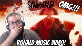 Falling In Reverse - Ronald Official Music Video REACTION!!! OMG!!!