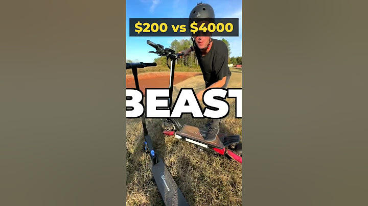 Steep Hill Climb! $200 vs $3,000 Electric Scooter