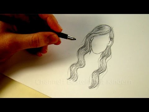 Zeichnen Lernen Haare Frisur Zeichnen Mit Bleistift Tutorial 2 Youtube