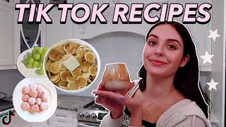 Testing viral TIK TOK food hacks !!