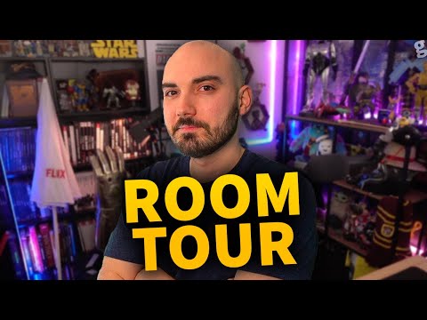 Grosse visite du studio où je fais les vidéos