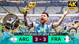 LIONEL MESSI & ARGENTINA WON THE TROPHY IN THE BEST AND MOST SHOCKED WORLD CUP FINAL OF ALL TIME