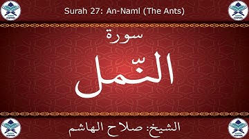 القرآن الكريم بصوت صلاح الهاشم - سورة النمل