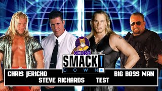 JERICHO vs. STEVE RICHARDS vs. TEST vs. BIG BOSS MAN...! | SMACKDOWN! [FRIDAY] - WEEK 1 | WWE 2K23