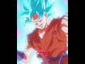 When goku brought back kaio ken anime animeedit dragonballsuper goku u