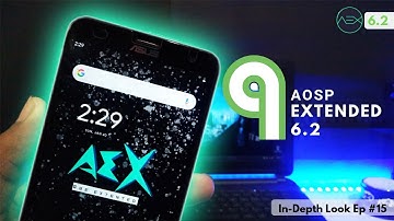 Unofficial Latest AOSP Extended 6.2 Rom for All Phones - Tasty PIE || How it feels?💣