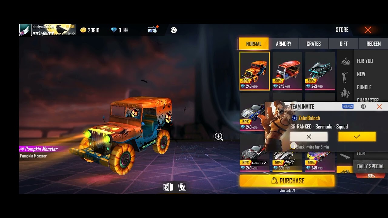 New Event Free Fire Pakistan | Cyclone Skater Animation Return in Free Fire | G36 flaring Bionico