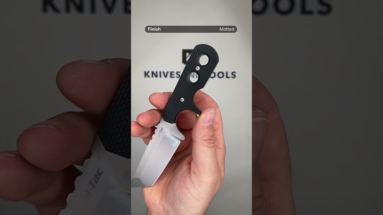 Cold Steel Mini Tac Tanto 49HTF neck knife | Advantageously