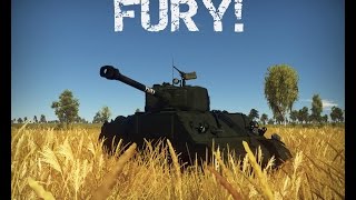 Fury in war thunder! m4a2 sherman realistic battles!