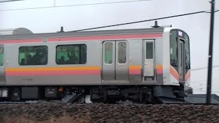 E129系新ニイB5編成 信越本線上り422M