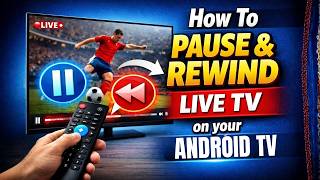 How To Pause and Rewind Live TV on your Android TV
