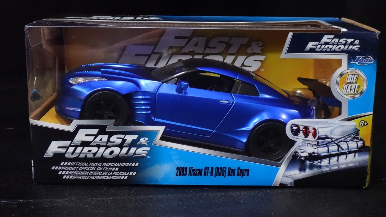 Fast & Furious 6 - Nissan GTR Ben Sopra R35 - Jada Toys Unboxing