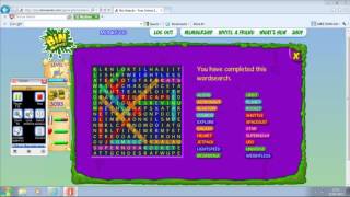 binweevils - wordsearch space 2012