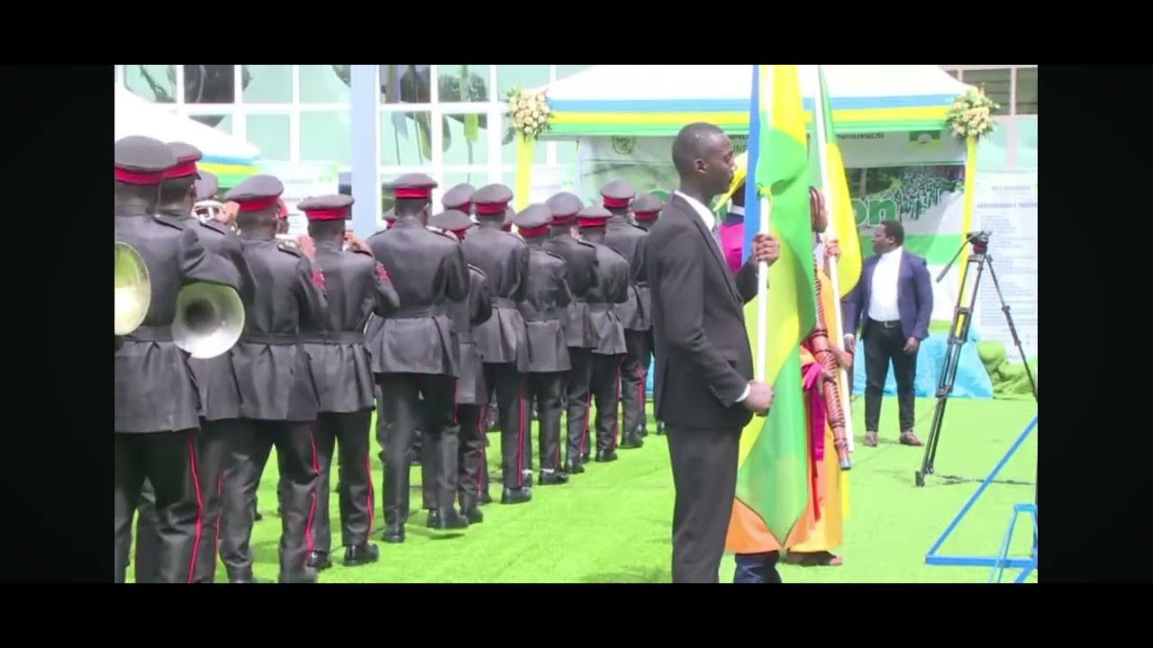 INES graduation .#fanfare de Petit Séminaire Saint Pie X Nyundo.