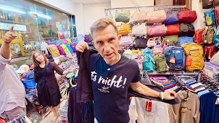 Hanoi Old Quarter Shopping Frenzy Leather bags outdoor clothes souvenirs and more