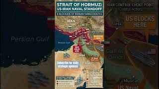 Hormuz  Block! US-Iran Standoff Just Scalated #usaquiz #quiz #usafacts #india #uk #iran #world #us