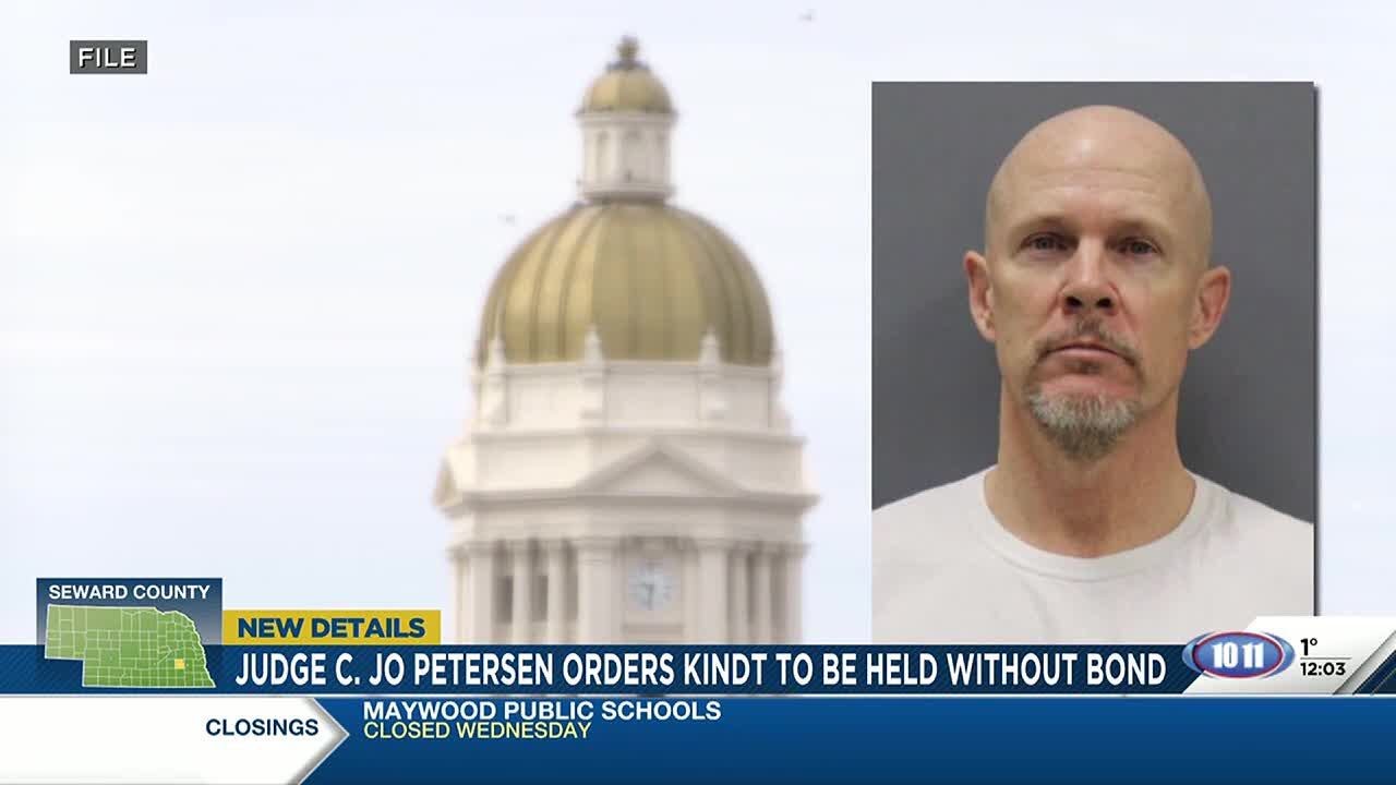 Judge C. Jo Petersen orders Kindt to be held without bond - YouTube