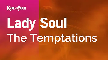 Lady Soul - The Temptations | Karaoke Version | KaraFun