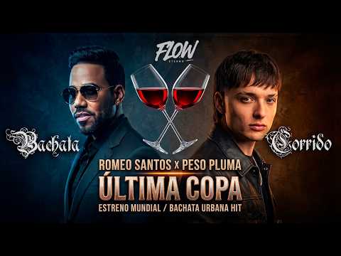 Última Copa - estilo Romeo Santos x Peso Pluma (Audio / Visualizer) [IA] Flow Eterno