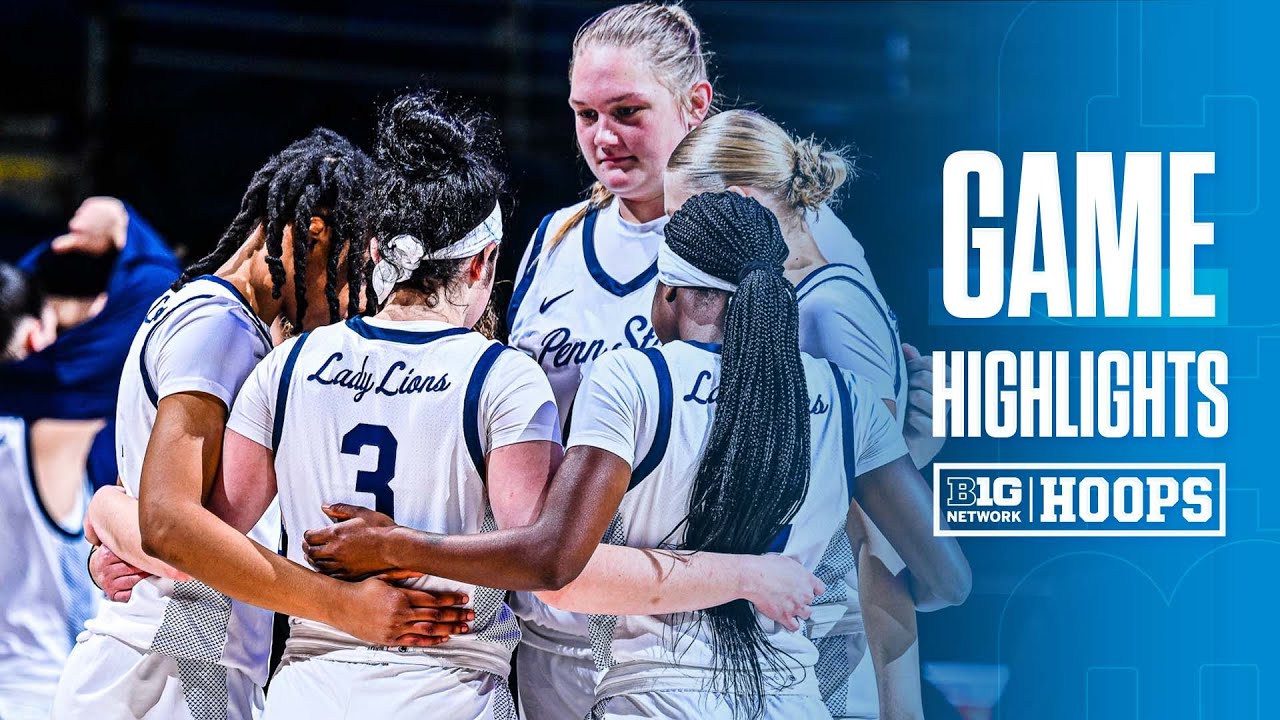 St. John's at Penn State | HIGHLIGHTS | Big Ten Women's Basketball | 12/2/24