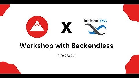 Getting Started with Backendless