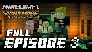 Minecraft Story Mode   Episode 3 The Last Place You Look Walkthrough 60fps Hd no Commentary