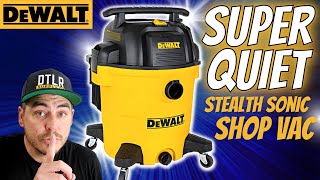 THE QUIETEST SHOP VAC EVER!? Dewalt Stealth Sonic Wet Dry Shop vac