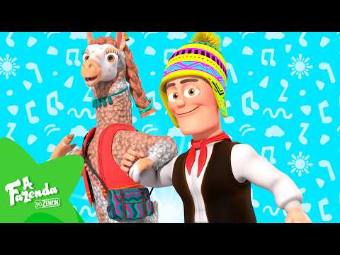 Lhama Yamila 🦙 A FAZENDA DO ZENON 👨🏻‍🌾Músicas Infantis | Português do BRASIL