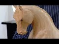 Tallado en madera de caballo - HogarTv producido por Juan Gonzalo Angel Restrepo
