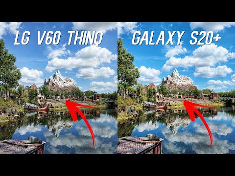 LG V60 vs Galaxy S20 Plus 카메라 비교 테스트