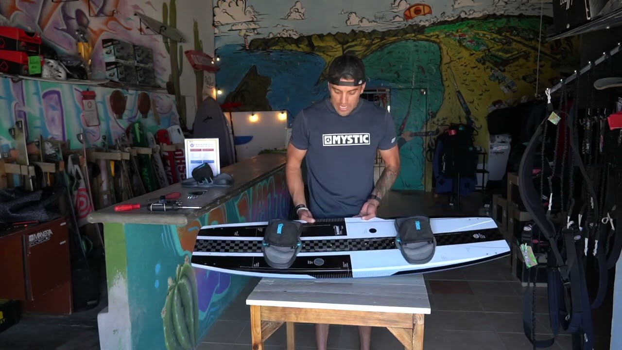 Setting Up A TwinTip for Kiteboarding