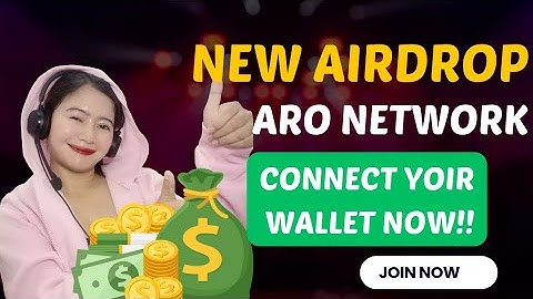 ARO NETWORK: CONNECT YOUR WALLET NOW AIRDROP IS COMING