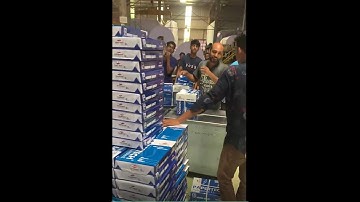 Fully automatic A4 copy paper（max output around 34 reams/minute）cutting and packing production line