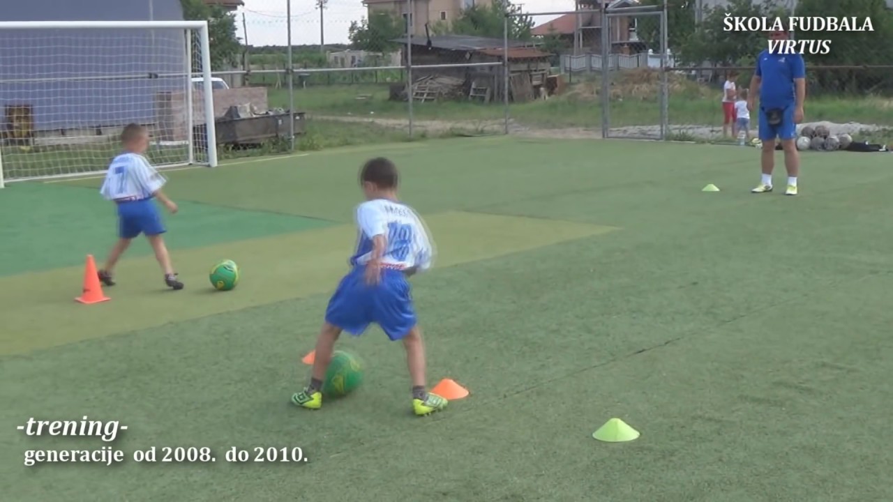 Trening - VIRTUS skola fudbala - Dobanovci, Beograd