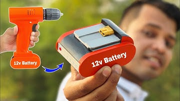 How To Make Rechargeable Drill Machine with Removable Battery Part-II | एक डैम मार्केट जेएस लुक