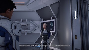 Mass Effect Andromeda - Talking to Cora Harper