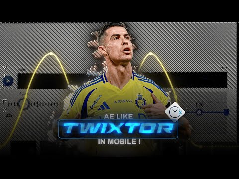 Smooth Twixtor Effect in Time Cut 🎞️ | AE-Like Slow Motion Tutorial (Mobile Editing)