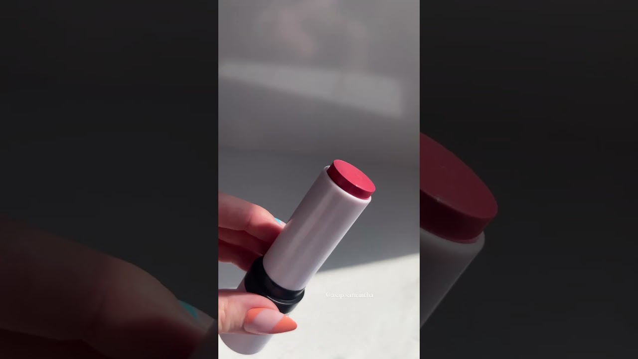 Makeup by Mario®soft pop blush stick in shade plumberry &pale petal