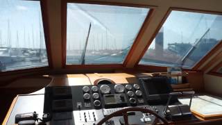Gitana 61' Wilbur Motor Yacht Long Range Cruiser